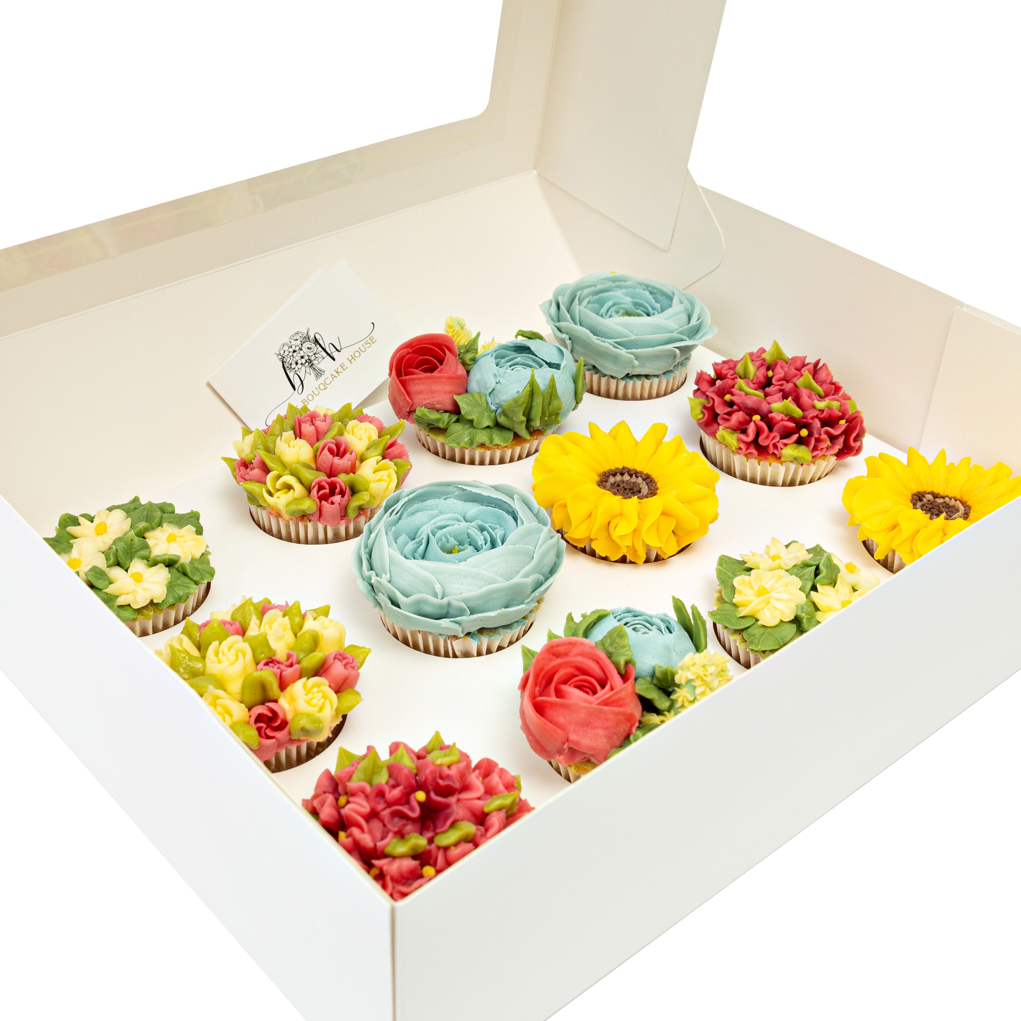 Boxed Bouqcakes