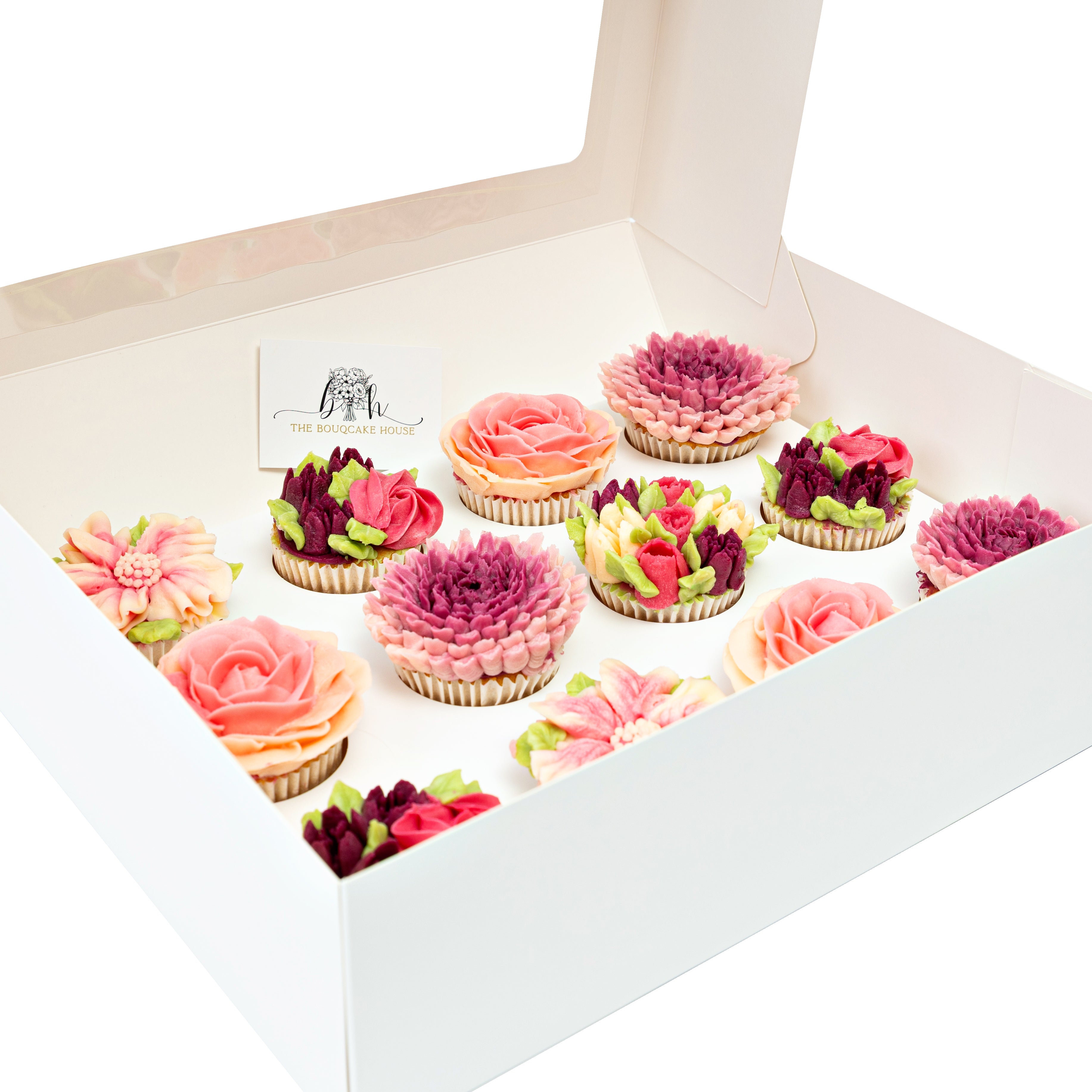 Boxed Pink Florals
